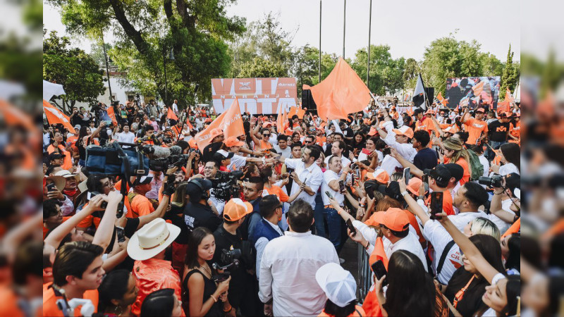 Jorge Máynez afirma que en 20 días le alcanzará para ser el primer lugar por la Presidencia de México  