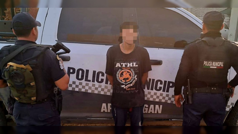 Detienen a sujeto que macheteó a su pareja en Apatzingán, Michoacán  
