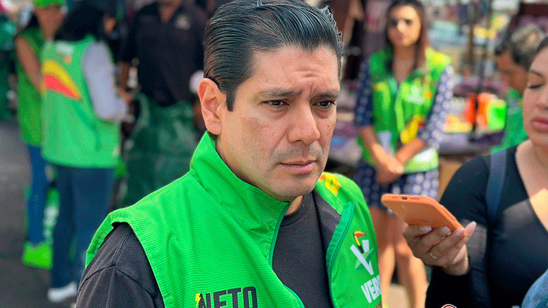 Mantiene “Neto” Núñez cercanía ciudadana con campaña propositiva 