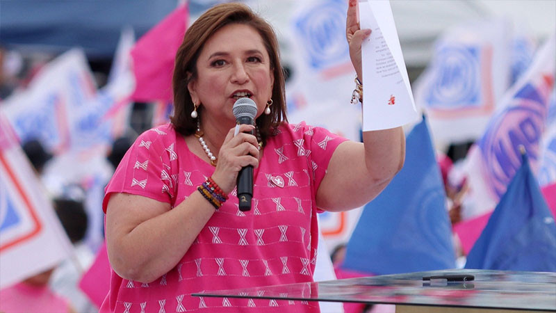 Xóchitl Gálvez llama a cuidar las calillas y defender el voto el próximo 2 de junio 