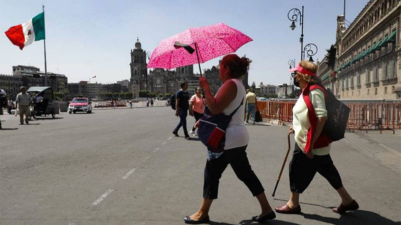 Activan alerta naranja por altas temperaturas en 9 alcaldías de CDMX 