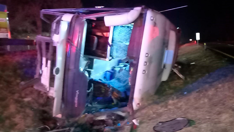 Choque vehicular en la de Occidente deja 31 lesionados 
