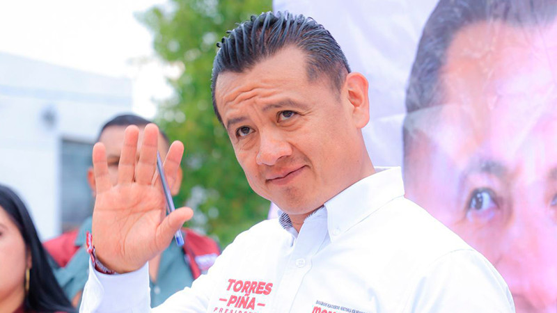 Torres Piña en primer lugar con casi el 50% de los votos en Morelia: Massive Caller