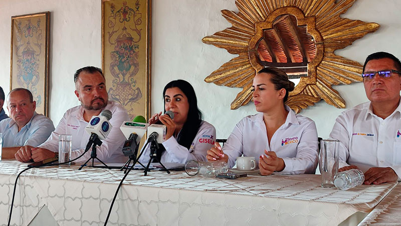 Gisela Vázquez asegura que no es títere de nadie y que no le importa lo que otros candidatos digan de ella  