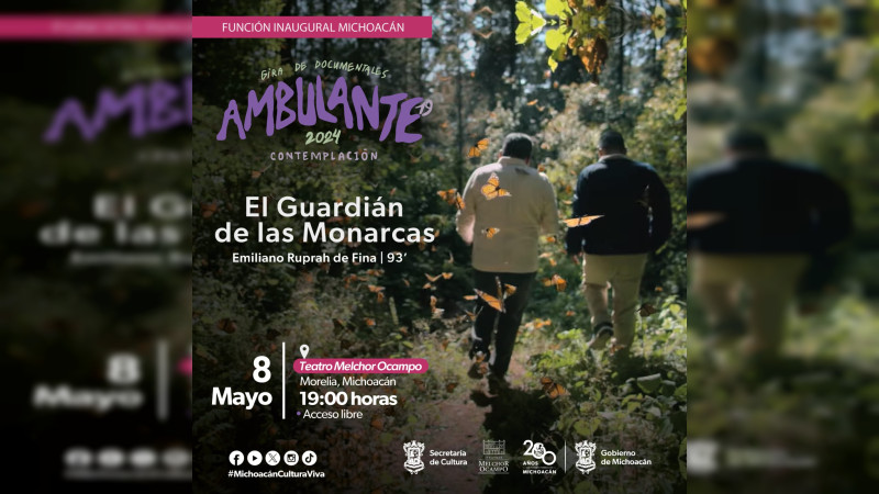 Documental sobre Homero Gómez abrirá la gira Ambulante en Michoacán 