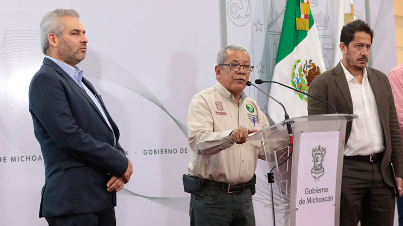 Novecientos brigadistas combaten incendios forestales en Michoacán 