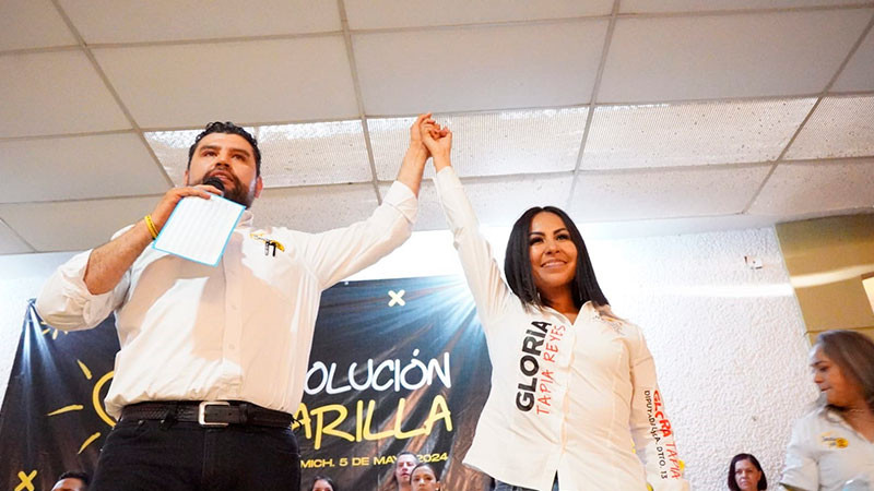 ¡No hay marcha atrás!, la voluntad de Zitácuaro es firme por un Michoacán en unidad: Gloria Tapia