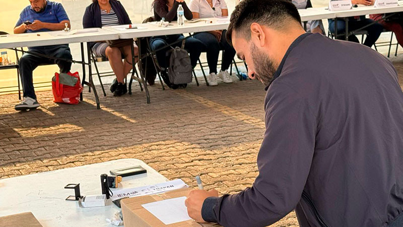 En 43 municipios de Michoacán, 132 ciudadanos podrán ejercer el voto anticipado 