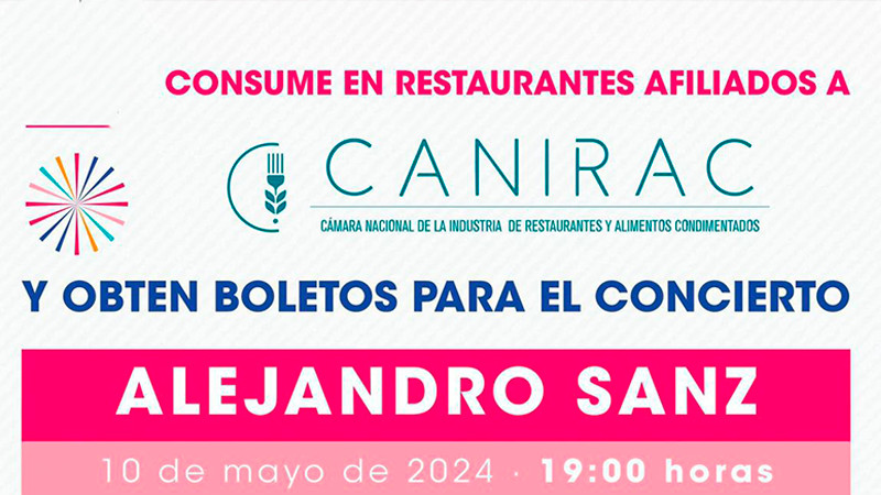 Conoce los restaurantes que te llevan al concierto de Alejandro Sanz en el Festival de Origen   