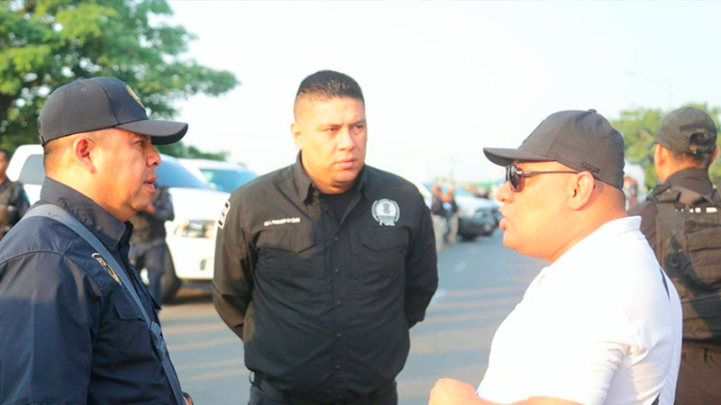 Vigente el dispositivo de vigilancia para garantizar el orden, en LC, Michoacán: SSP/FGE 