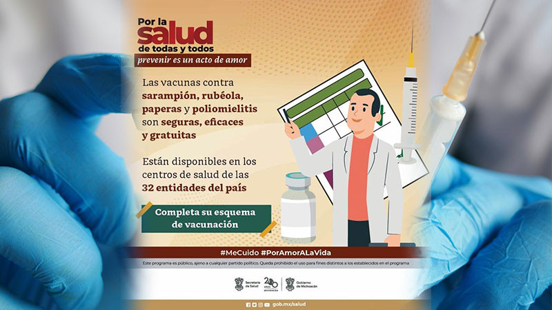 Sector salud recuerda que estos son los días finales de la campaña de vacunación para niñas y niños 