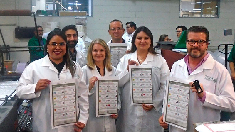 Inicia impresión de boletas electorales correspondientes a Querétaro   