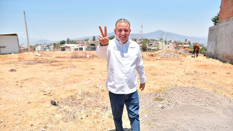 El acuaférico de Morelia será una realidad: Carlos Quintana  