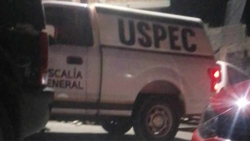 Ultiman a tiros a dos personas en Tarímbaro, Michoacán  