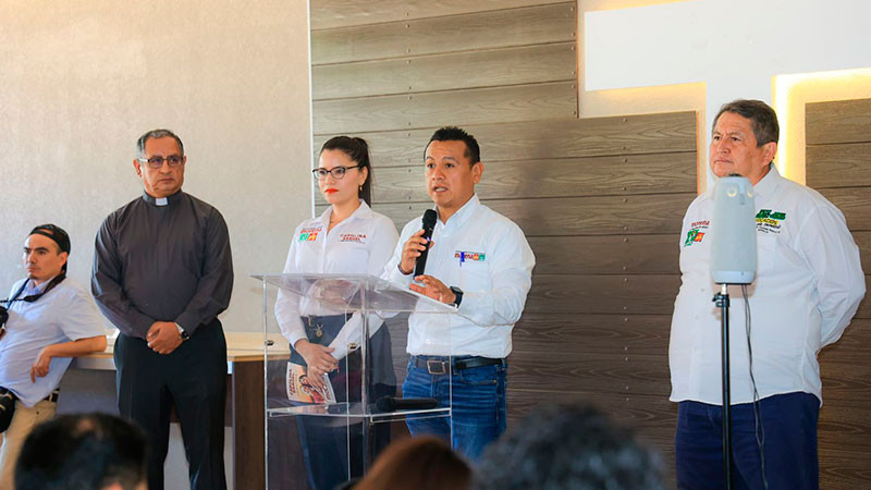 Necesaria, unidad de las y los morelianos en construcción de la paz: Torres Piña 