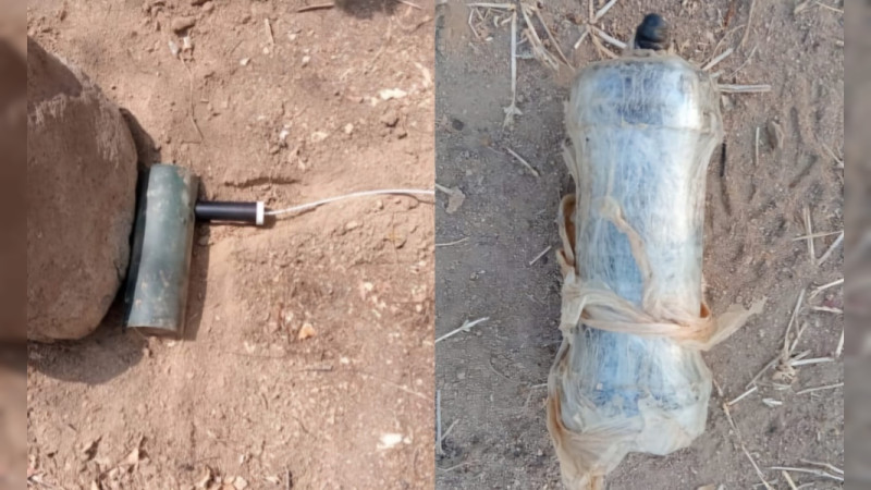 Destruyen campamentos y explosivos, en despliegue policiaco y militar en Apatzingán y Aguililla, Michoacán  