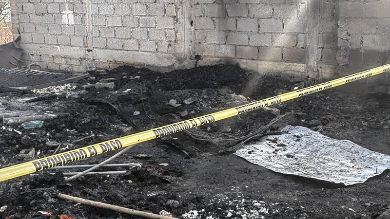 Identifican mediante perfiles genéticos a víctimas de incendio en domicilio de Morelia, Michoacán