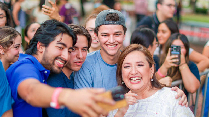 No soy buena para el TikTok, pero sí para reunir a los mejores, asevera Xóchitl Gálvez 