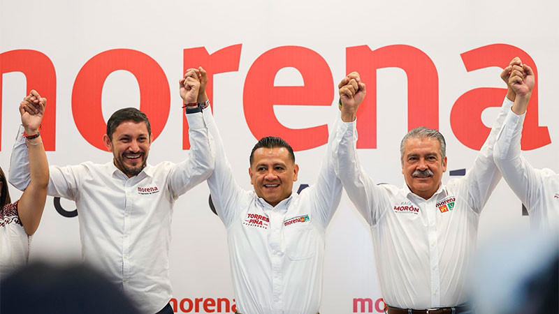 En el ánimo de la gente ya se siente el triunfo de Morena: Torres Piña 