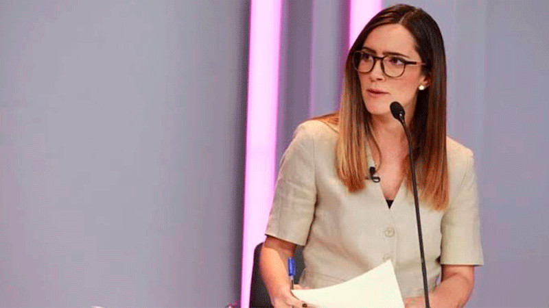 Tras solicitud del PAN, INE rechaza remover a periodista Luisa Cantú de tercer debate presidencial 