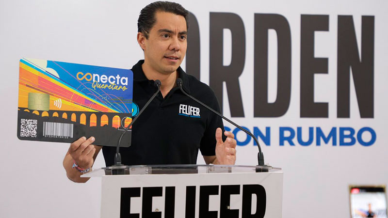Presenta “Felifer” Tarjeta de Apoyos Sociales en Querétaro 