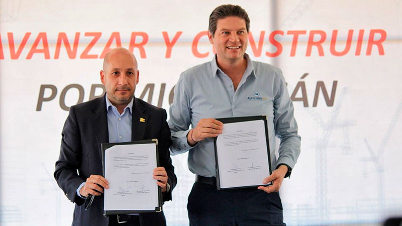 En Morelia, las obras son para empresas morelianas: Alfonso 