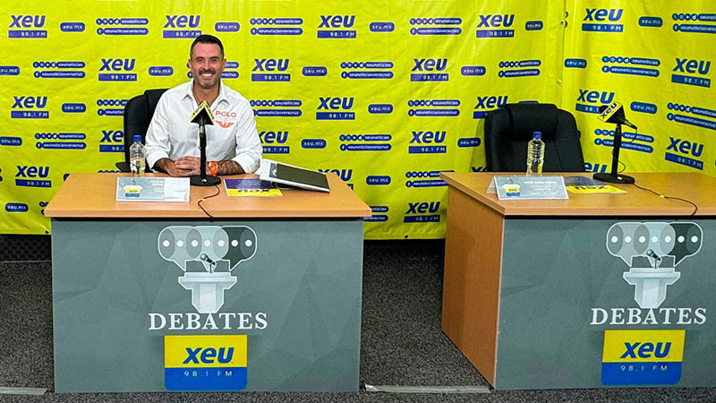 Sólo Polo Deschamps acepta invitación de radiodifusora veracruzana a programa de debate entre candidatos   