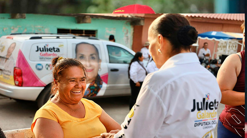 Priorizaremos acciones para el cuidado de la salud de las madres trabajadoras: Julieta Gallardo 