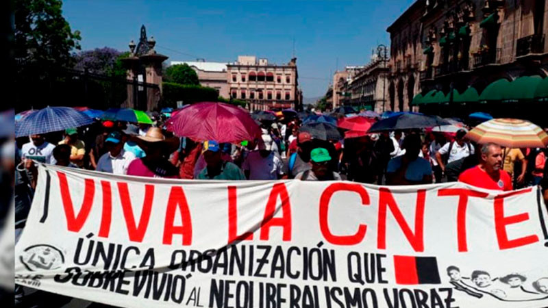 CNTE anuncia paro indefinido a partir del 15 de mayo