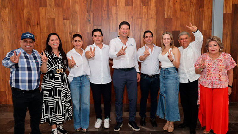 Empresarios morelianos arropan a Alfonso Martínez