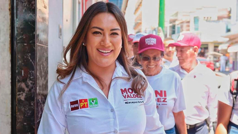 Vamos a atender la crisis de agua que hoy enfrentamos en Zacapu: Mónica Valdez 