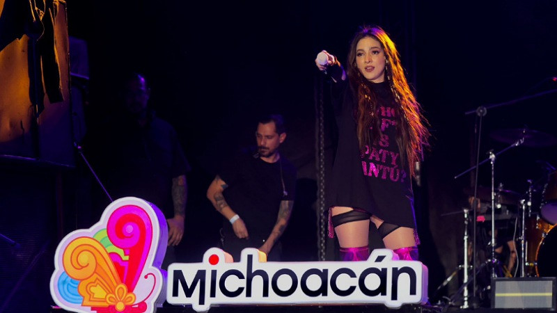 Paty Cantú y Mar Solís “prenden” con su música el Festival Michoacán de Origen  