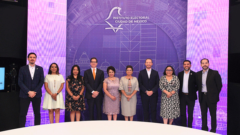  Seguridad, Justicia y Planeación del Desarrollo Inmobiliario y Urbano, temas del tercer debate de CDMX 