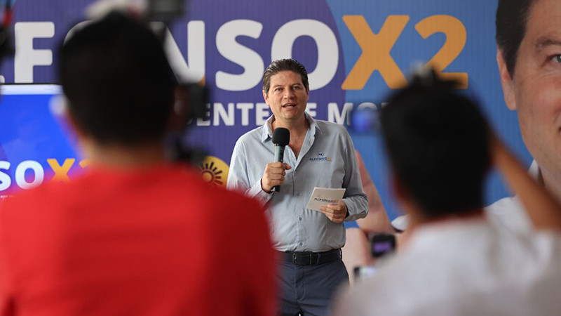 Más y mejor seguridad garantiza Alfonso Martínez