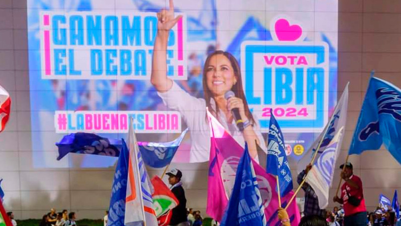 Libia García se declara ganadora del Primer Debate por a la Gubernatura de Jalisco 