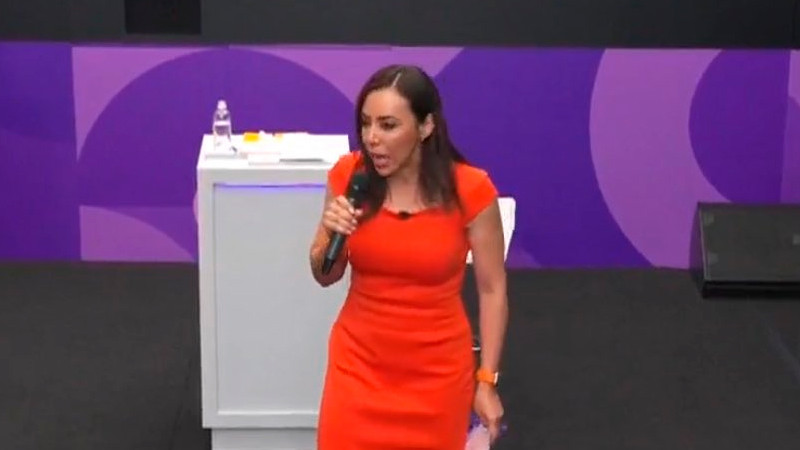 Yulma Rocha presenta propuestas a favor de las mujeres en Primer Debate por la Gubernatura de Guanajuato 