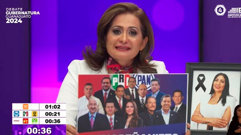 Alma Alcaraz critica a Libia García por votar a favor de ratificación del fiscal Zamarripa, en Guanajuato 