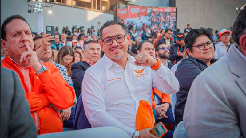 En el futuro naranja que está por llegar, será reivindicado el derecho a la dignidad: Víctor Manríquez 