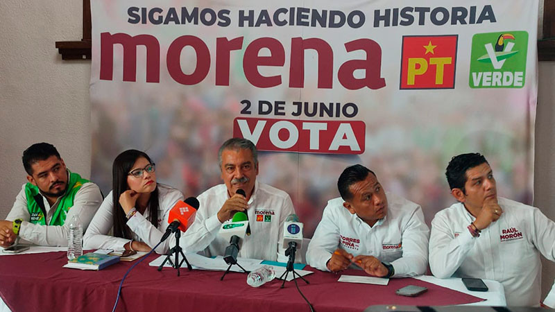 Si Morelia brilla es porque nosotros la hicimos brillar: Raúl Morón 