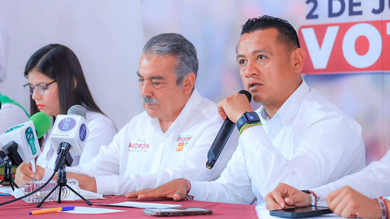 Gobierno de Morelia condiciona entrega de pipas a cambio de votos en favor de su candidato, asegura Torres Piña  