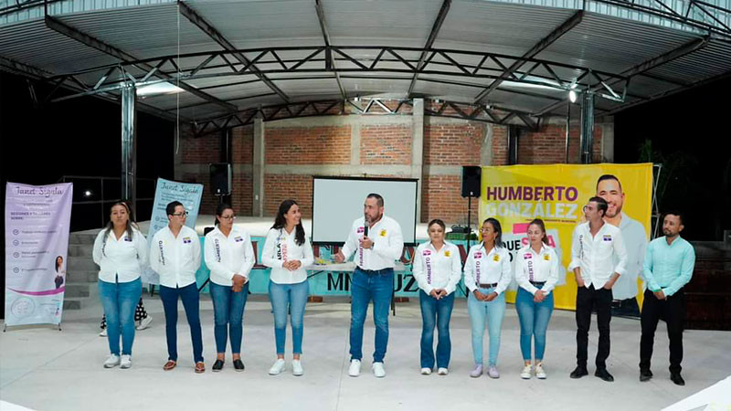 Fortalecimiento al sector educativo compromete Humberto González a las y los huandacarenses