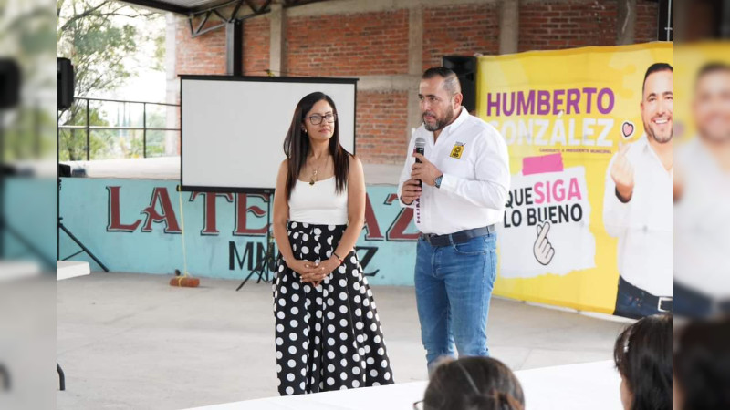 Fortalecimiento al sector educativo compromete Humberto González a las y los huandacarenses
