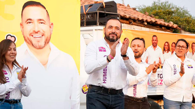 En San José Cuaro y La Haciendita, familias manifiestan respaldo a Humberto González 