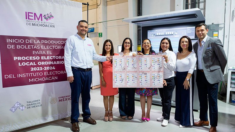 A media semana llegarán boletas electorales a Michoacán  