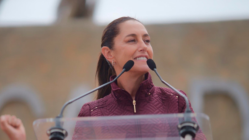 Promete Sheinbaum ampliar condiciones laborales a trabajadores del Estado 