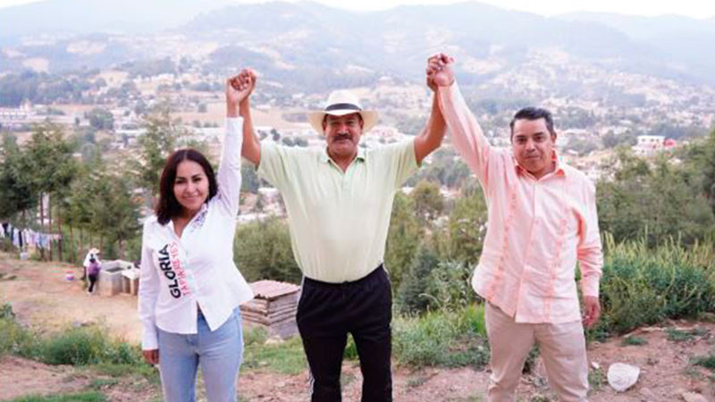 En Ocampo vamos a servir con el corazón y a ganar con Amado Gómez: Gloria Tapia  