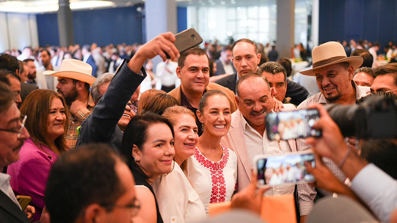 “No podemos pensar en el divorcio de la gran empresa con la pequeña empresa”: Claudia Sheinbaum 