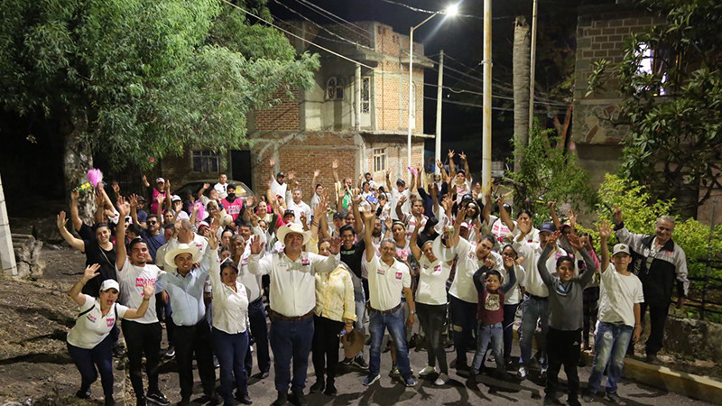 Más Michoacán gobernará en  varios municipios: Remigio García 