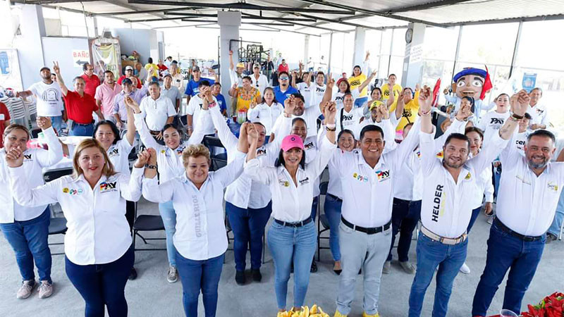 Porque en Coahuayana hay una gran determinación ¡el triunfo es nuestro!: Araceli Saucedo 