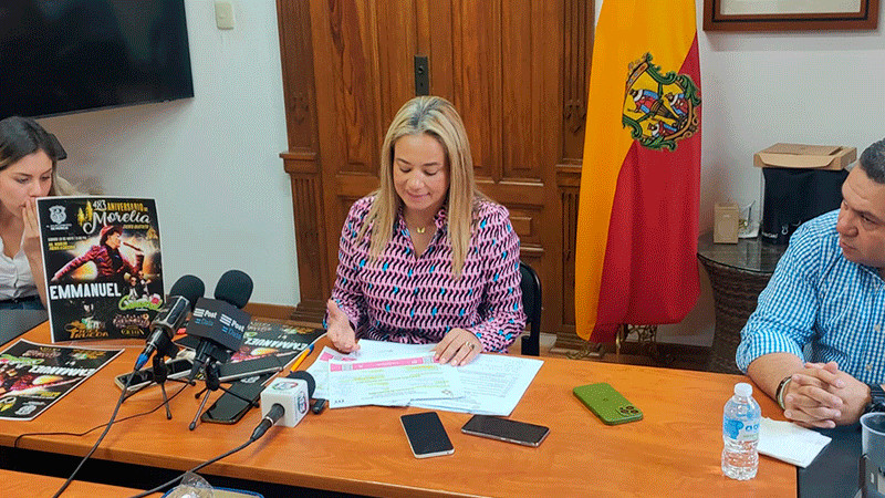 Anuncian fin de semana imperdible para festejar el Aniversario de Morelia 